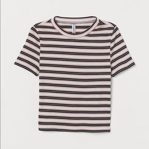 H&M striped baby tee